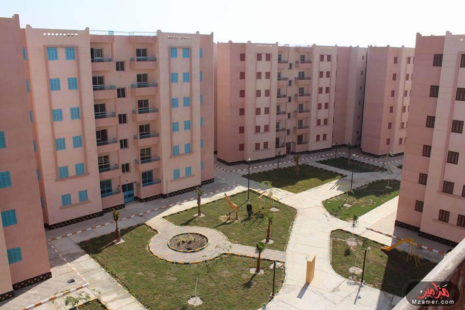 شقق الإسكان الإجتماعي في قنا الجديدة